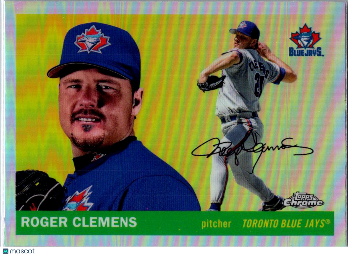 2025 Topps Chrome Roger Clemens #456 Refractor