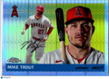 2025 Topps Chrome Mike Trout #1 Prism Refractor