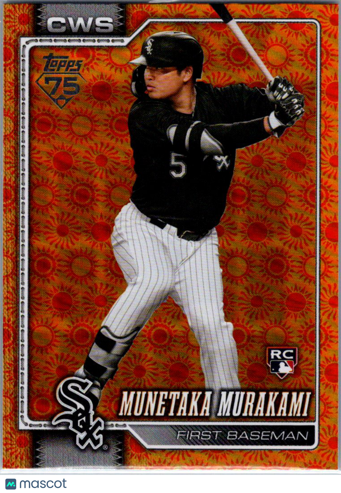 2026 Topps Series Two Munetaka Murakami #503 Sun Foil RC