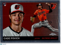 2025 Topps Chrome Platinum Cade Povich #319 RC Auto