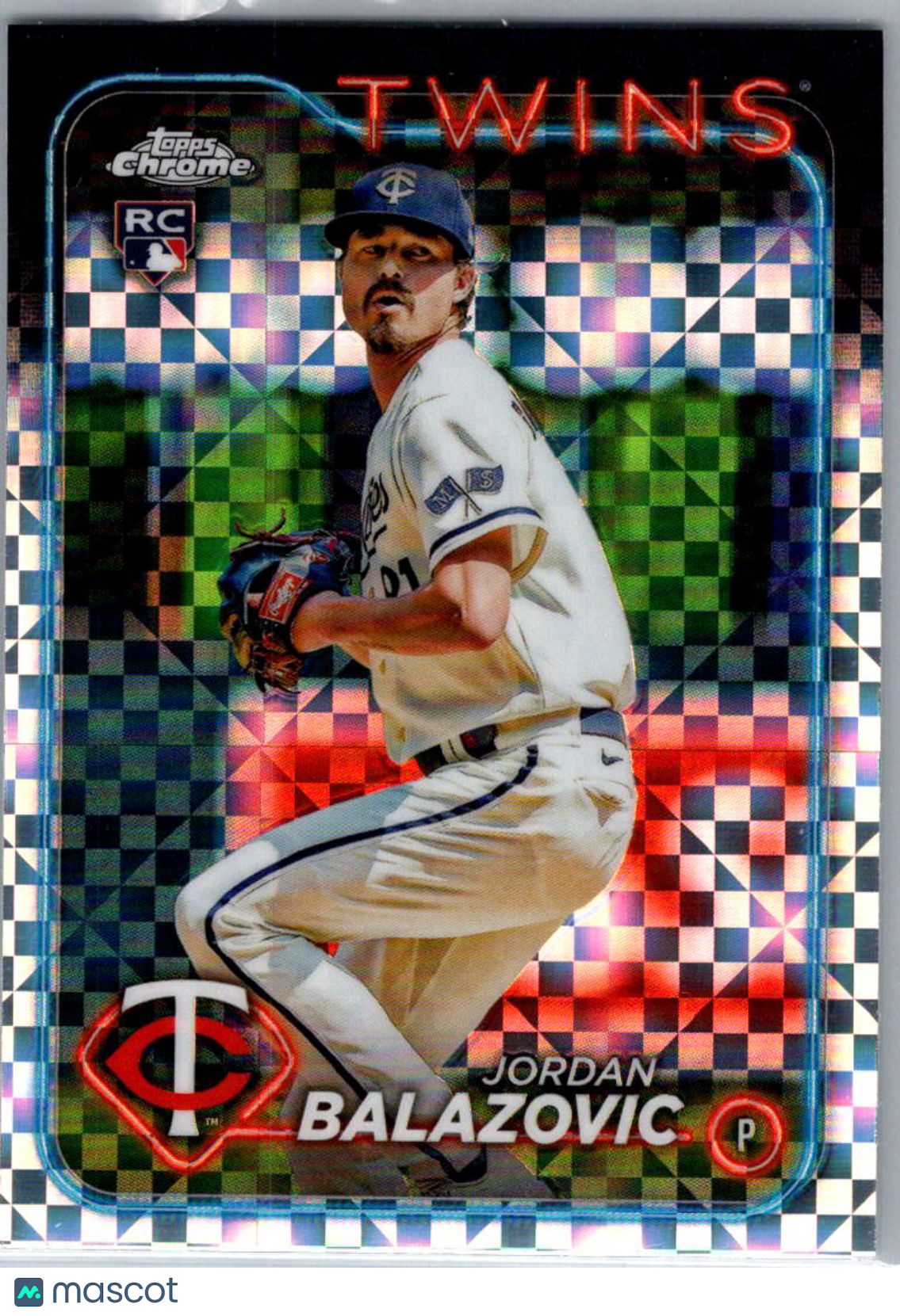 2024 Topps Chrome Jordan Balazovic #198 X-Fractor RC