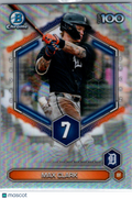 2026 Bowman Chrome Top 100 Max Clark #BTP-7