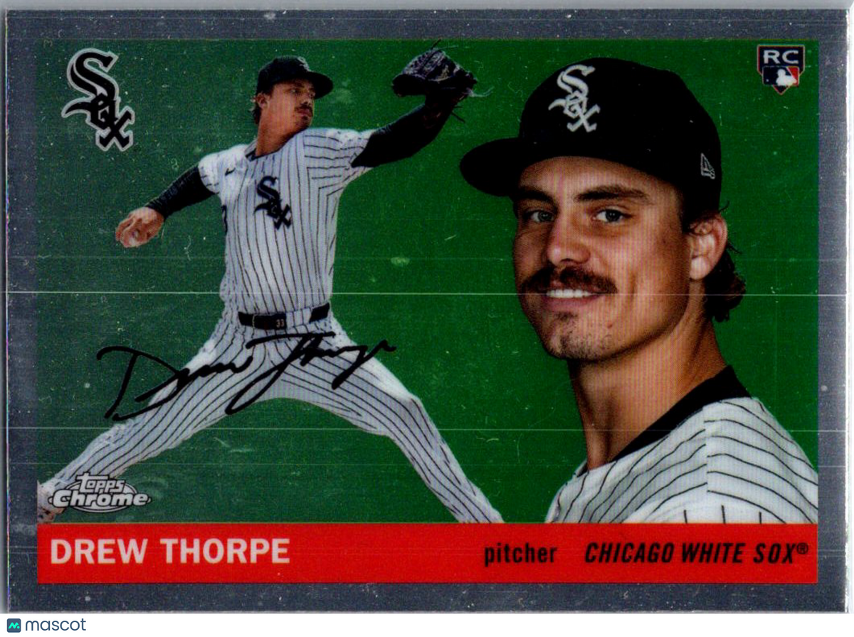 2025 Topps Chrome Platinum Drew Thorpe #372 RC