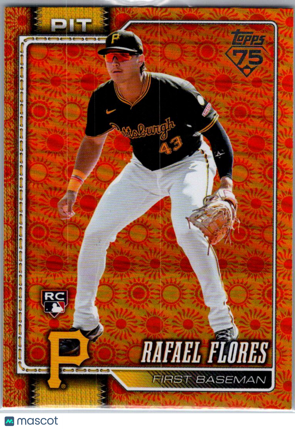 2026 Topps Series Two Rafael Flores #623 Holiday Sun RC