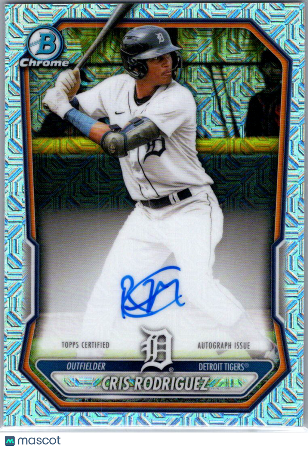 2026 Bowman Chrome Cris Rodriguez #BMA-CR Mojo Refractor Auto