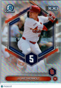 2026 Bowman Chrome Top 100 JJ Wetherholt #BTP-5 Refractor