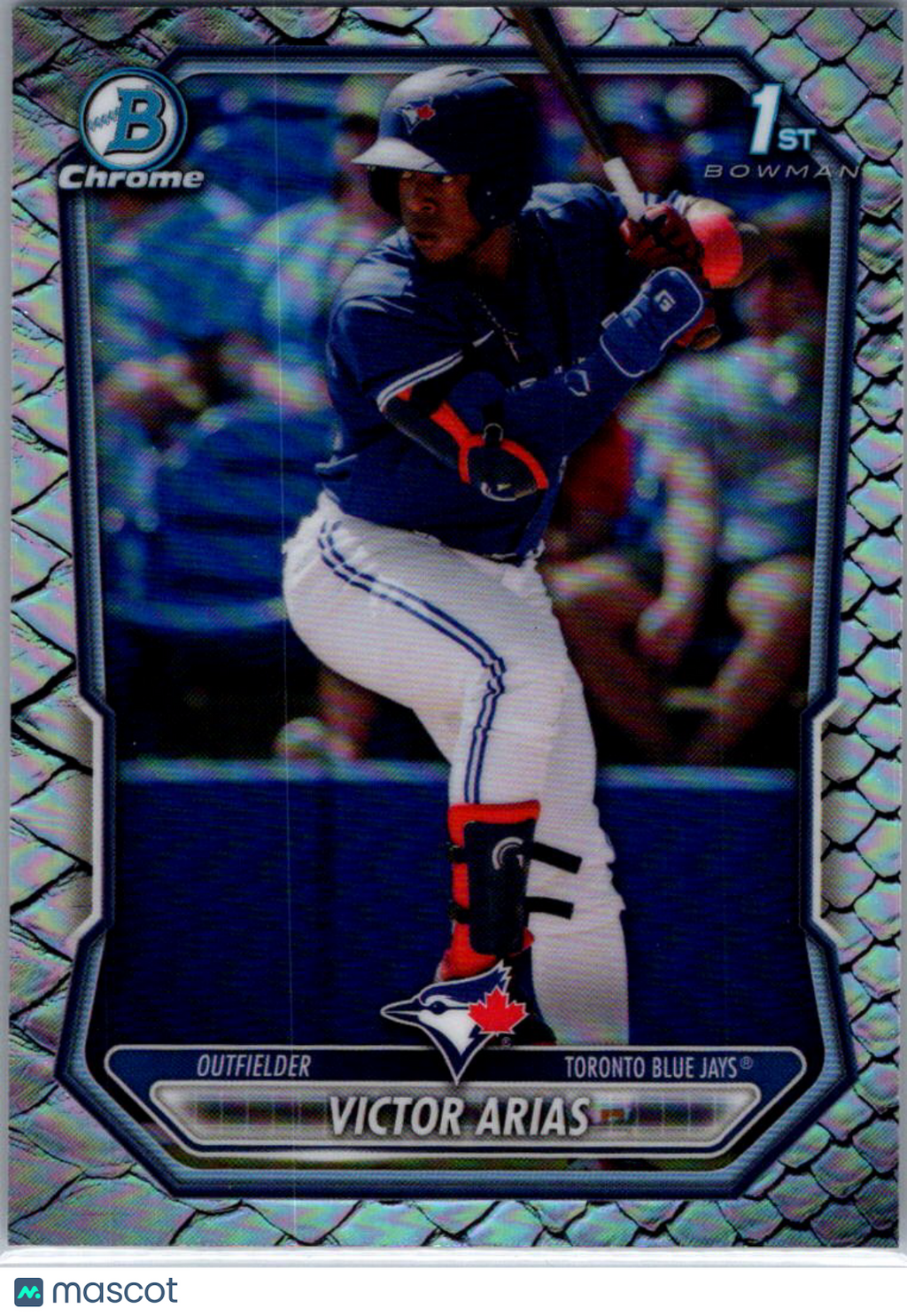 2026 Bowman Chrome Victor Arias #BCP-29 Mojo Refractor