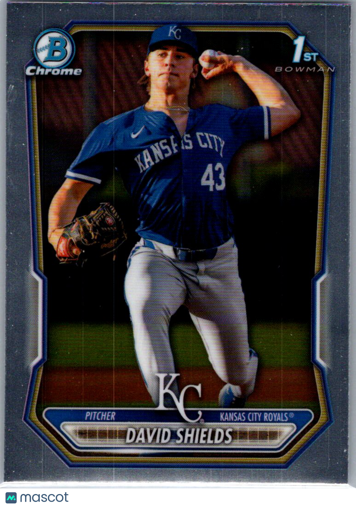 2026 Bowman Chrome David Shields #BCP-11