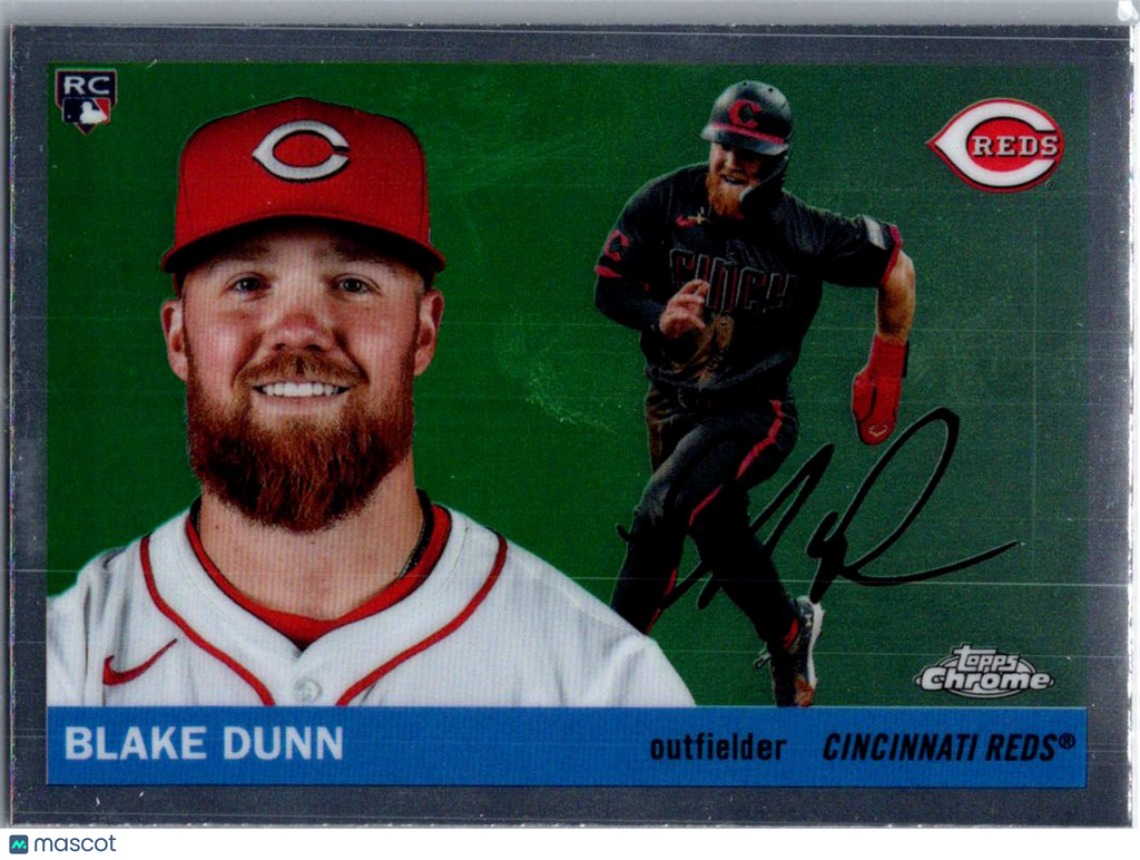 2025 Topps Chrome Platinum Blake Dunn #322 RC Auto