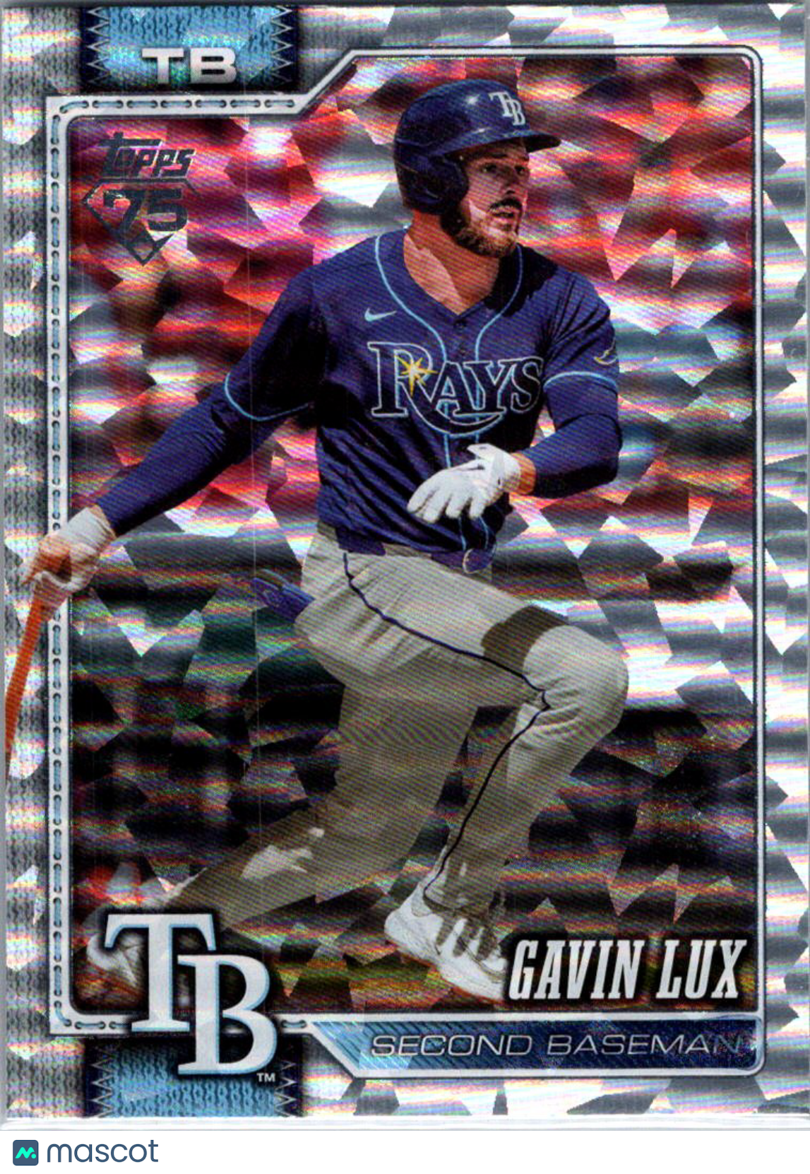 2026 Topps Series Two Gavin Lux #357 Silver Crackle