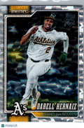 2026 Topps Series Two Darell Hernaiz #678 Silver Crackle