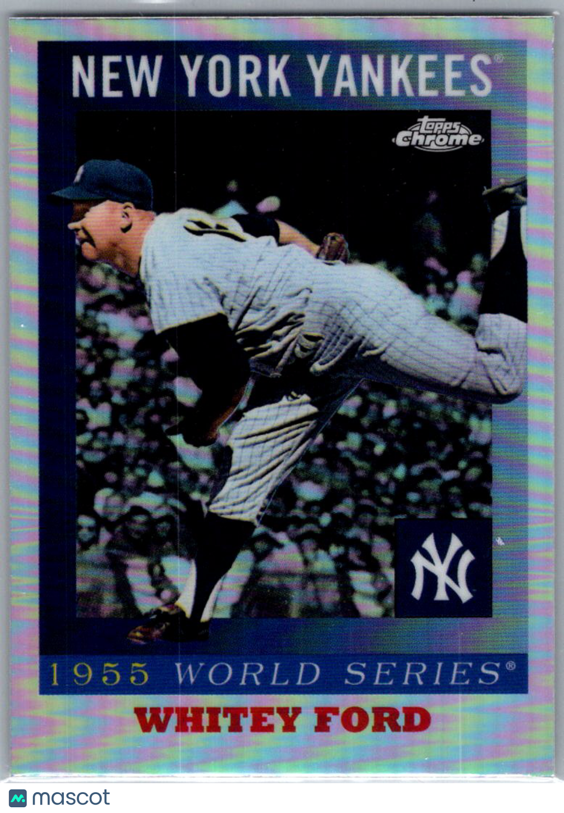 2025 Topps Chrome Whitey Ford #55WS-9 Refractor