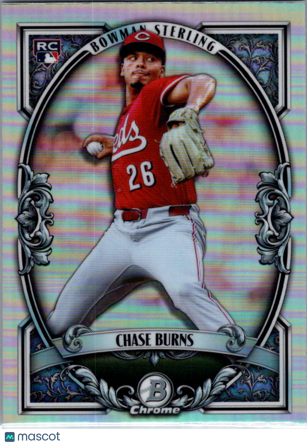 2026 Bowman Sterling Chrome Chase Burns #BST-10 RC