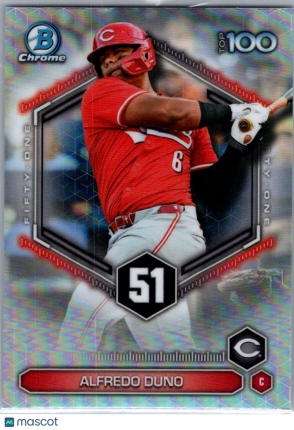 2026 Bowman Chrome Bowman Top 100 Alfredo Duno #BTP-51 Refractor
