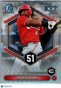 2026 Bowman Chrome Bowman Top 100 Alfredo Duno #BTP-51 Refractor