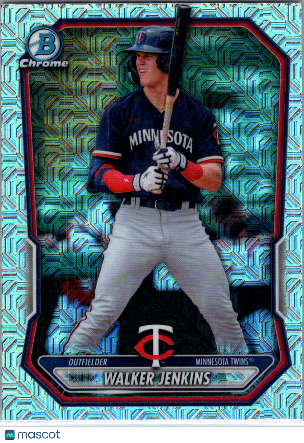 2026 Bowman Chrome Walker Jenkins #BCP-98 Mojo Refractor