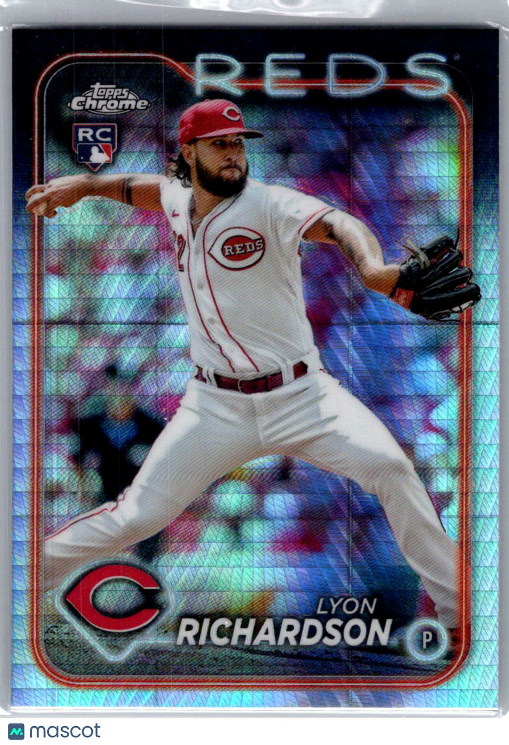 2024 Topps Chrome Lyon Richardson #230 Prizm Refractor RC