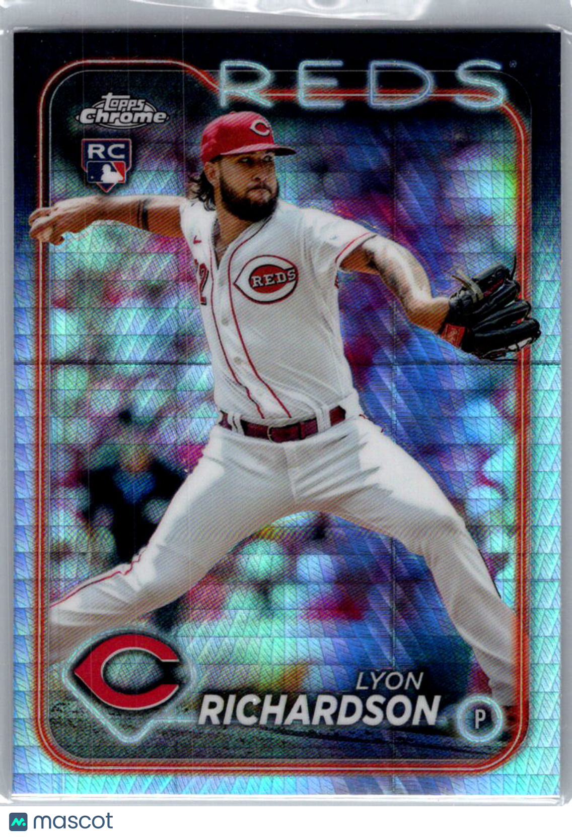 2024 Topps Chrome Lyon Richardson #230 Prizm Refractor RC