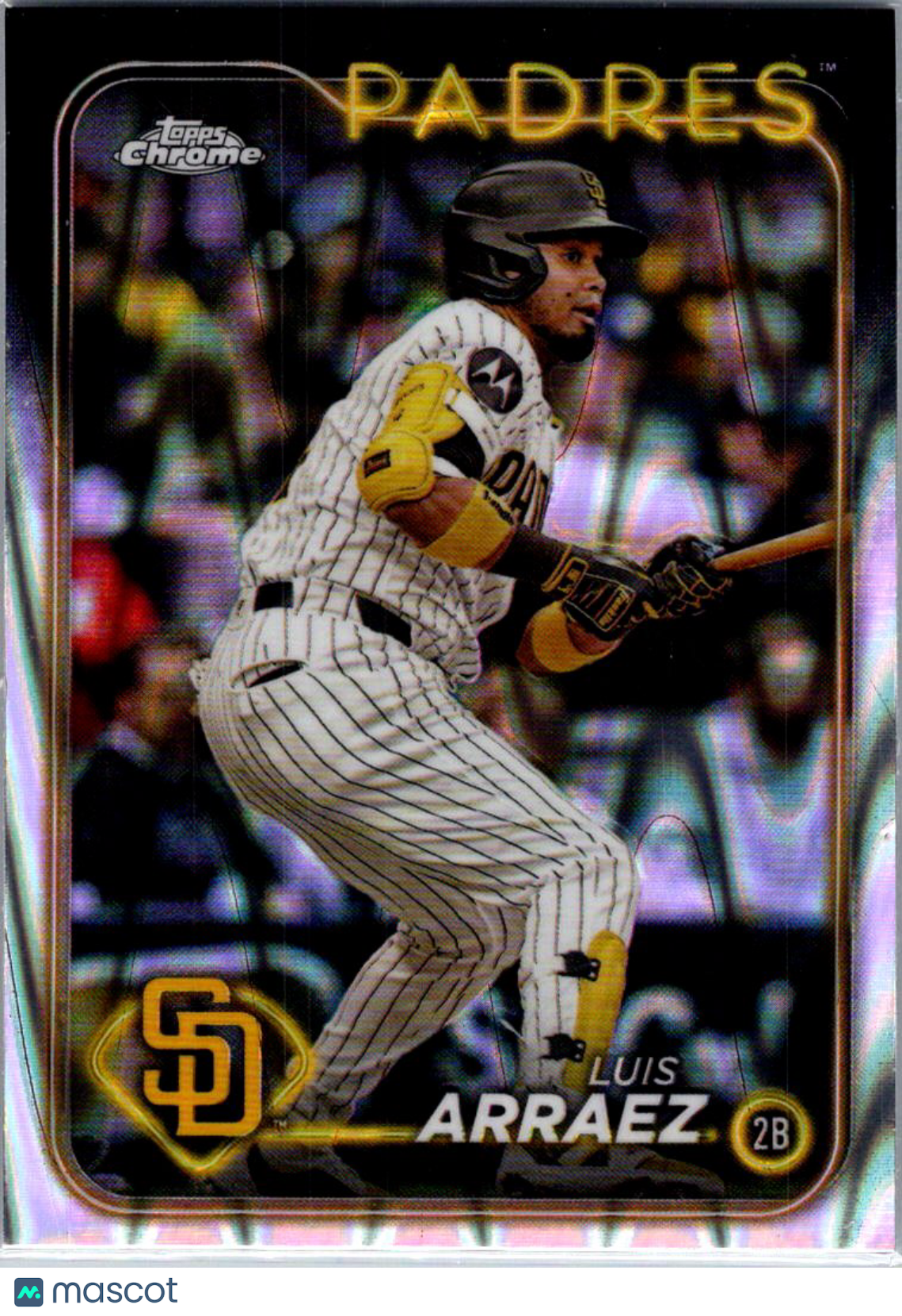 2024 Topps Chrome Update Series Luis Arraez #USC100 Raywave