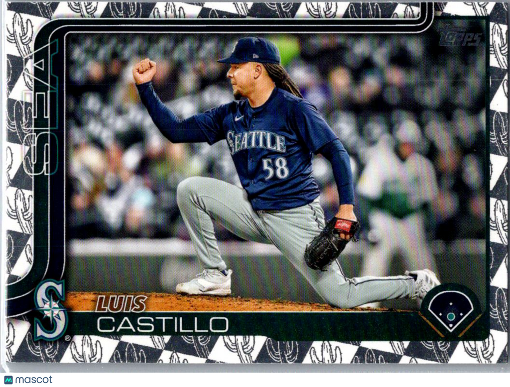 2025 Topps Series One Luis Castillo #73 Cactus