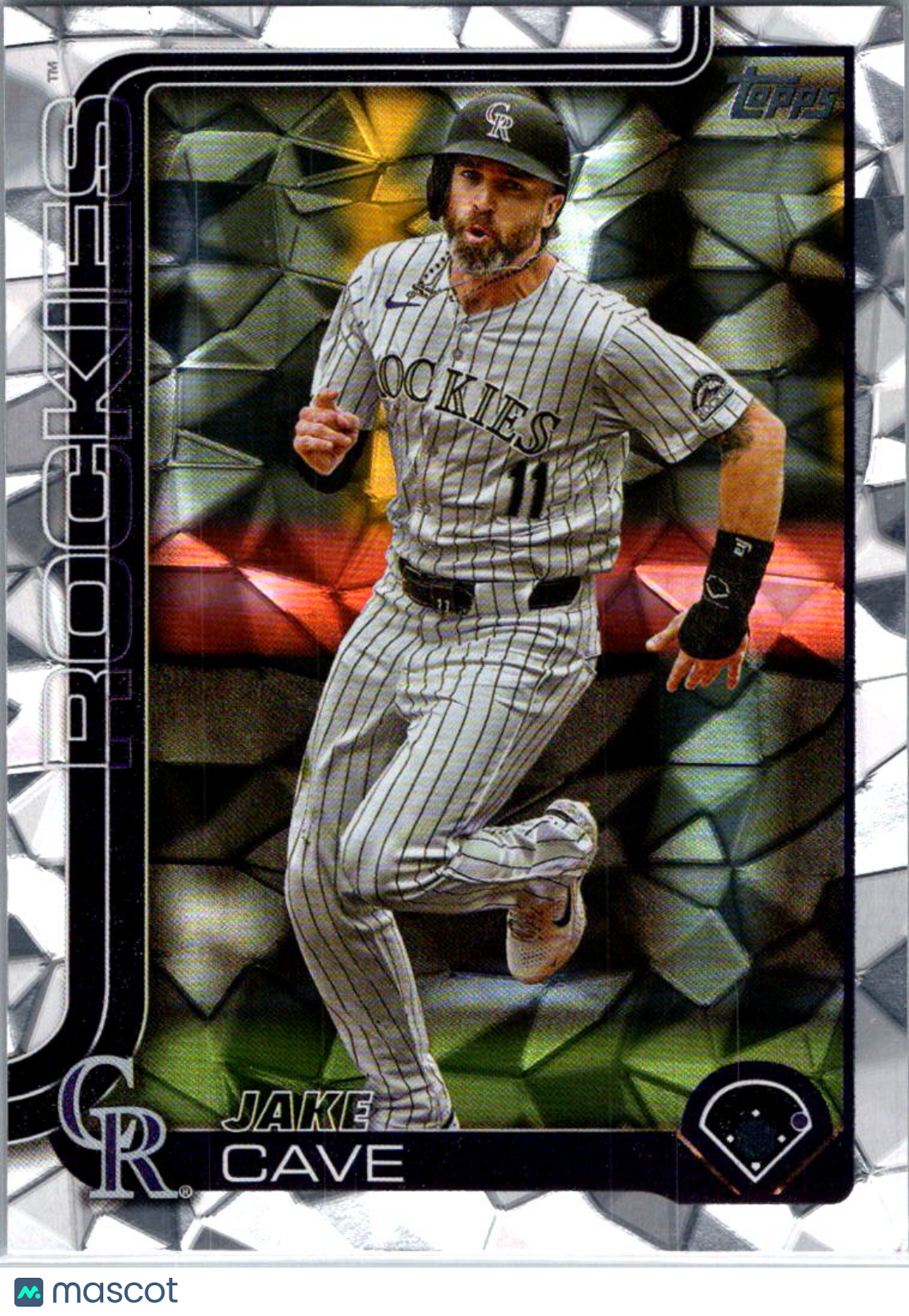 2025 Topps Series One Jake Cave #256 Diamante