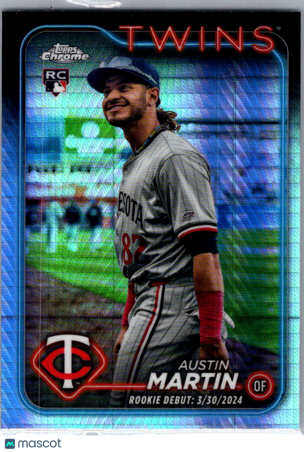 2024 Topps Chrome Update Austin Martin #USC136 X-Fractor RC