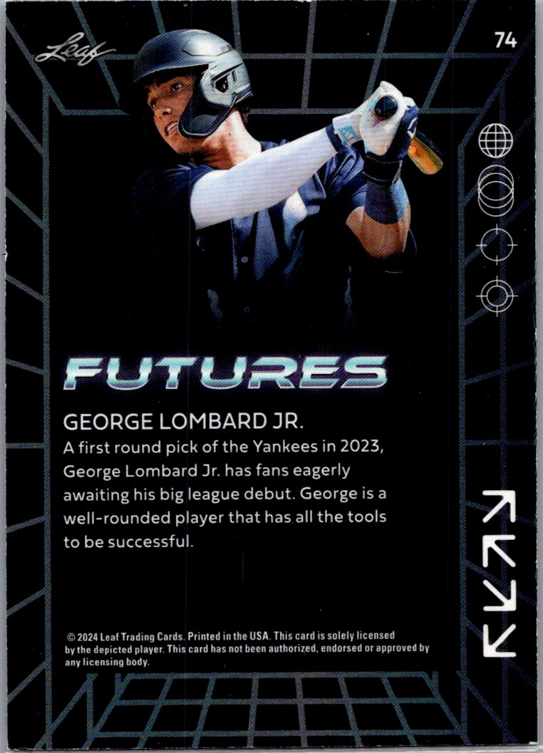 2024 Leaf Futures George Lombard Jr. #74 /249