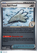 2026 Mega Evolution – Perfect Order Antique Sail Fossil Reverse Holo #69/88