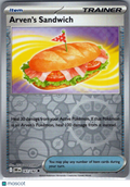2025 Destined Rivals Arven's Sandwich Reverse Holo Uncommon #161/182
