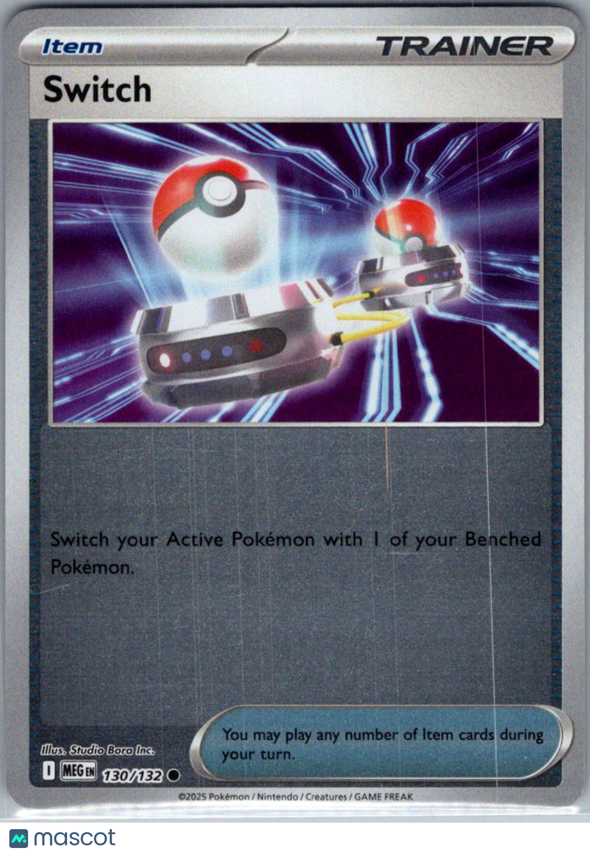 2025 Mega Evolution Switch Reverse Holo #130/132