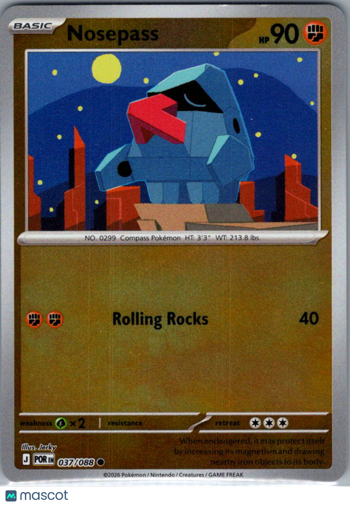 2026 Mega Evolution – Perfect Order Nosepass #37/88