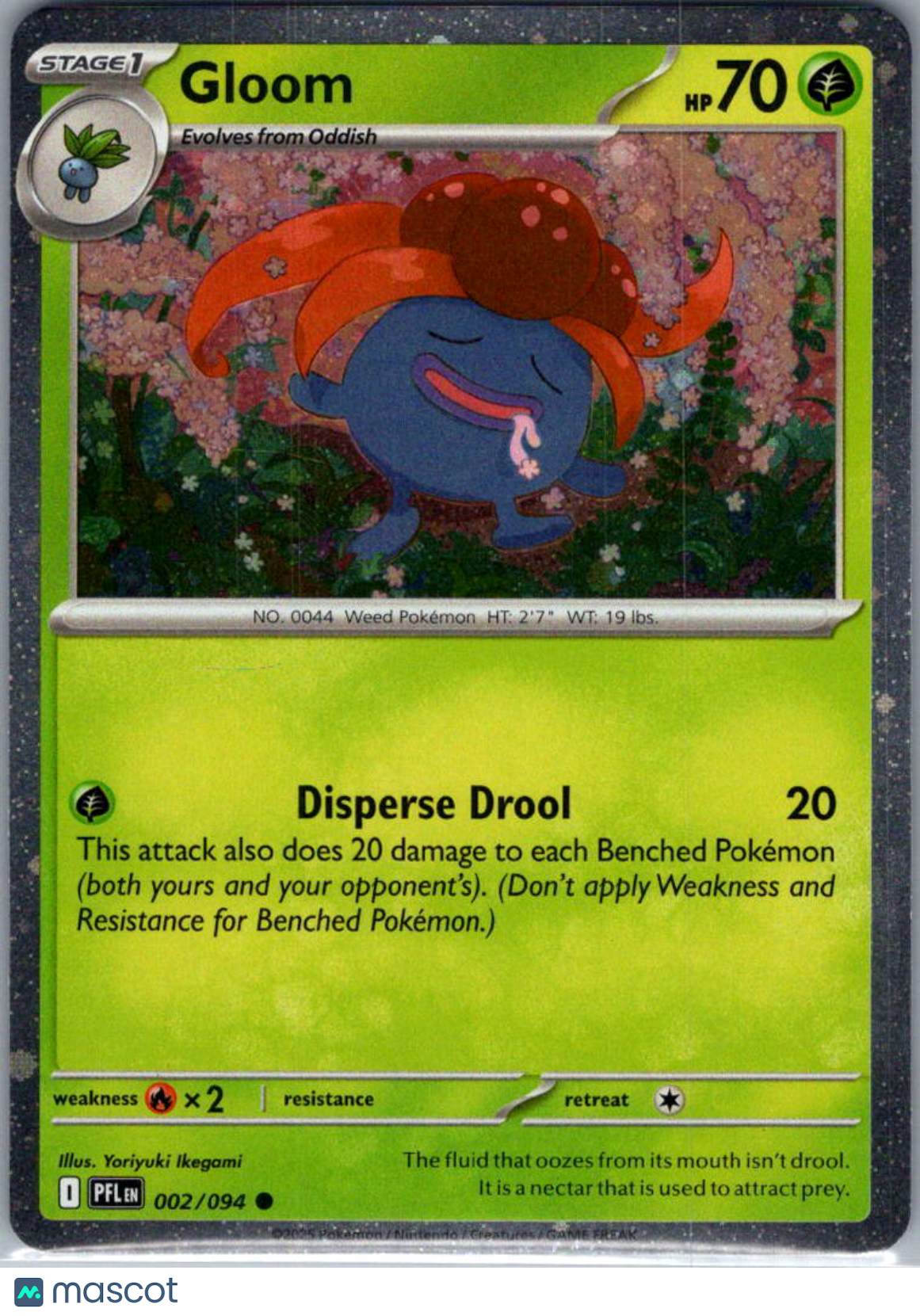 2025 Mega Evolution – Phantasmal Flames Gloom Cosmic Holo #2/94