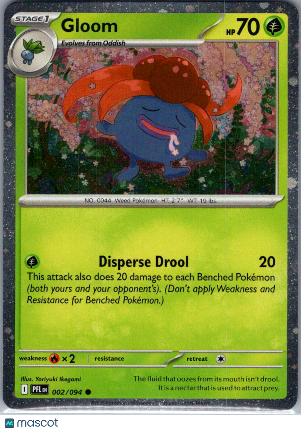 2025 Mega Evolution – Phantasmal Flames Gloom Cosmo Holo #2/94