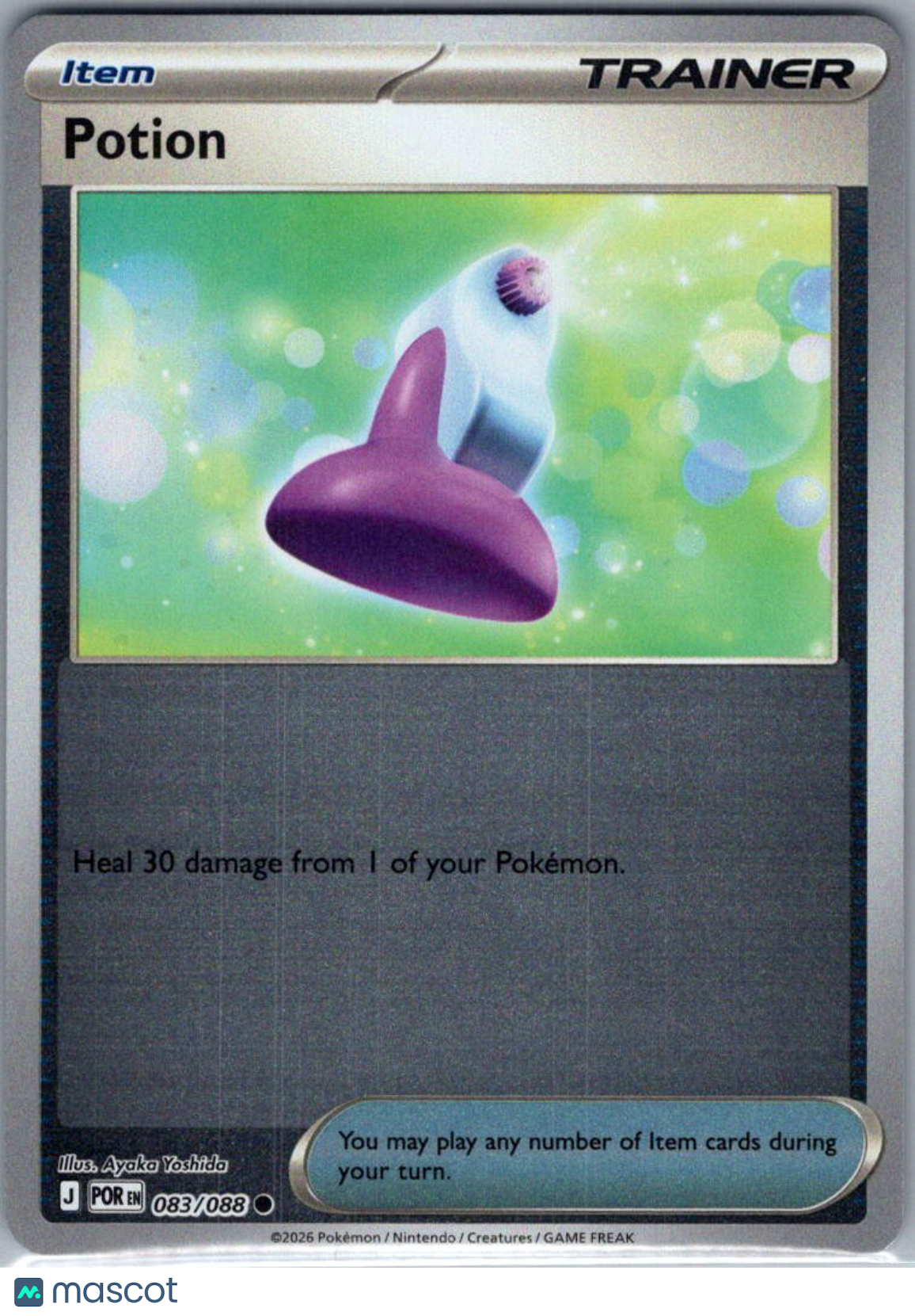 2026 Mega Evolution – Perfect Order Potion Reverse Holo #83/88