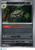 2026 Chaos Rising Ferrothorn Reverse Holo Uncommon #063/086