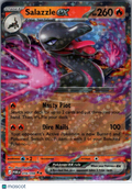 2026 Perfect Order Salazzle EX Cosmic Holo Double Rare RR #016/088
