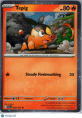 2026 Ascended Heroes Tepig Cosmic Holo #029/217