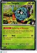 2026 Ascended Heroes Erika's Tangela Cosmic Holo #007/217