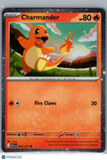 2026 Ascended Heroes Charmander Cosmic Holo #020/217