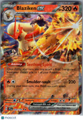2025 Journey Together Blaziken EX Holo Double Rare RR #024/159