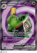 2024 Twilight Masquerade Sinistcha EX Secret Rare FA #189/167