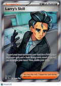 2025 Prismatic Evolutions Larry's Skill Cosmic Holo Secret Rare SR FA #139/131