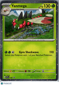 Scarlet & Violet Yanmega Cosmic Holo Black Star Promo #SVP EN 187
