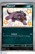 Scarlet & Violet Maschiff Holo Black Star Promo #SVP EN 071