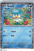 McDonald's Collection 2023 Quaxly Cosmic Holo #3/15