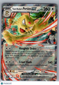 2025 Destined Rivals Team Rocket's Persian EX Holo Double Rare RR #150/182