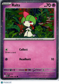 2025 Mega Evolution Ralts Cosmic Holo #58/132