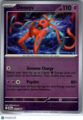 2026 Chaos Rising Deoxys Reverse Holo Uncommon #31/86