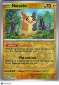 2024 Twilight Masquerade Morpeko Reverse Holo Uncommon #72/167