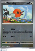 2026 Mega Evolution – Perfect Order Fletchling Reverse Holo #66/88